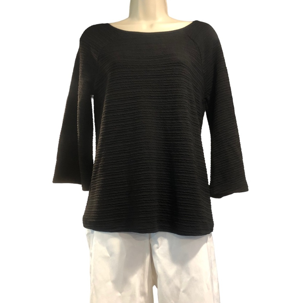 Gable & Gauge Ladies Black S/P Shirt.